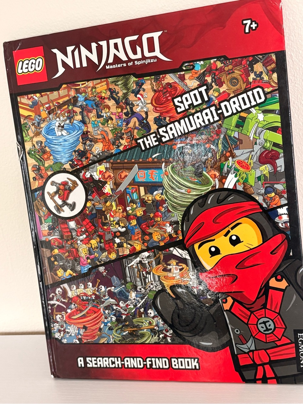Lego Ninjago: Spot the Samurai-Droid, search-and-find book